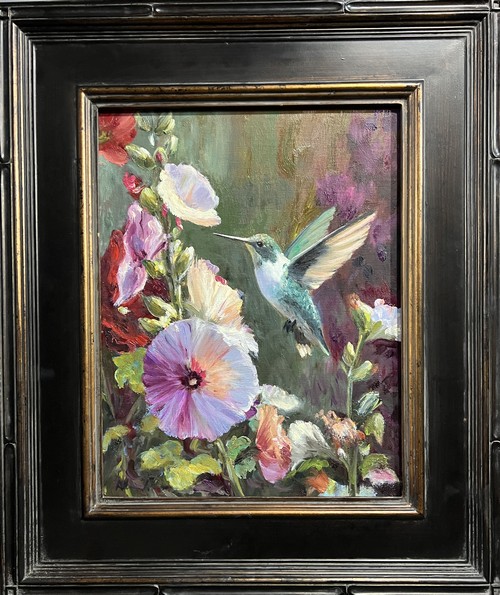 Click to view detail for Woodstar's Bloom 11x14 $775